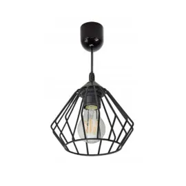 Taklampa av metall, rustik / industriell design, hänglampa, Luxolar Diamond E27