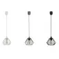 Metal Ceiling Lamp in Rustic Industrial Design