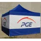 Professionellt Snabbtält 3 x 4.5m Aluminium A40H Premium PVC 320g/m² UV50+ EU, Plinth