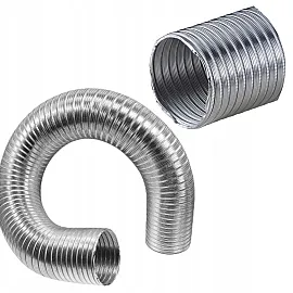 Flexrör 110 mm aluminium, 1-3 meter