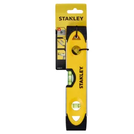 Vattenpass STANLEY TOPRPEDO SHOCKPROOF, magnetiskt, 3 libeller, slagtålig