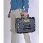 Fm Tstak Flat Top Black l.grey