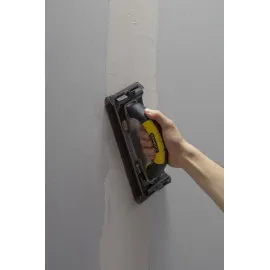 Hand Sander with Improved Clip