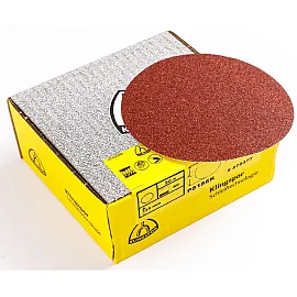 Självhäftande Slipskivor Ø 125 mm Korn 60 PS18EK, 50 st i förpackningen, Klingspor