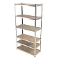 Metal shelving 6 shelves 2220 x 1100 x 500 mm
