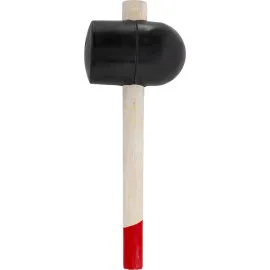 Gummiklubba med trähandtag, 1115 g, 90 mm