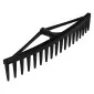 Plastik Garden Rake 18 -Teeth Without Stem