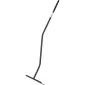 Garden Rake 16-Teeth Bent Metallskaft Graphite