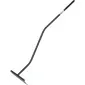 Garden Rake 16-Teeth Bent Metallskaft Graphite