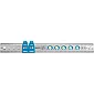 Universallinjal 60 cm aluminium med vattenpass