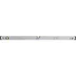 Spirit Level 1000 mm 2Vials - 1 mm Thickness of Wal . Accuracy 1Mm1M. Silver Color.