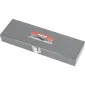 Impact Socket set 11 Pieces 1/2 Long, 10-24 mm, l=78 mm, CrMo, Metal Case, Proline