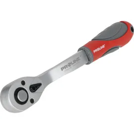 Reversible Ratchet Handle 1/2250 mm CV, Curved, Push Button, Proline