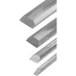 Stämjärnssats 4st, Platt, Förstärkt, Chrome-Vanadium 60 HRC, Hantag av Kompositmaterial (TPR), Halkfri Yta, 6 mm, 12 mm, 20 mm, 25 mm, Proline