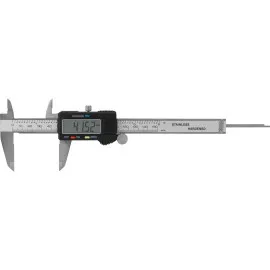 Digital Verinier Caliper 150Mm0, 02 mm. Offon, Zero, mm, Inch Swiches. Stainless Steel. Supplied with Two Batteries - One Spare.