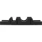 300 mm Mitre Box with Saw. för Cutting 90 and 45. Max. Width of Cutting Panels Up To 65 mm. Supplied with Tenon Saw 300 mm with Plastic Black Handle. Mitre Box Made of Black Plastic.