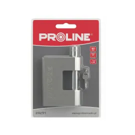 Reinforced Cast Iron Padlock 90 mm Hard Electronic Key, Proline