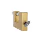 Close Shackle Brass Padlocks , 50 mm, Dist. 14 mm, Bolt 8 mm