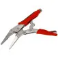 Locking Pliers, Flat Long Jaws, Rubberized Gripping Surfaces 220 mm, PROLINE HD