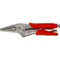 Locking Pliers, Flat Long Jaws, Rubberized Gripping Surfaces 220 mm, PROLINE HD