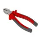 Diagonal Side Cutting Pliers 160 mm, Drop Forged, Hardened, Satin Finish, Heavy Duty, Plastic and Rubber Sleeves in Grey and Dark Blue, Proline