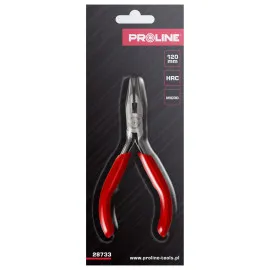Half-Rounded Mini Pliers 120 mm with Spring, Proline