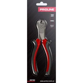 Drop Forged End Cutting Nippers 6, Satin Finish, Heavy Duty, Blue Handles, Proline