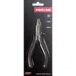 Bent Nose Mini Pliers 120 mm, Drop Forged, Hardened, Flat Spring, Satin Finish, Red Plastic with Black Anti-Slip Material, Proline