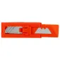 10Pcs of Trimming Knife Blades 62 mm in A Red Box Sliding Blades Out.