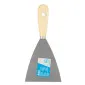 Scraper 100 mm, Hanging Whole in Light Wooden Lacquered Handle