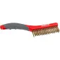 Wire Brush Brass, 4 x 16 Rows, 260 mm, Proline