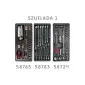 Tool Cabinet 7 Drawers 79 x 49 x 101 cm, 0.8 mm Steel, 211 Tools, Central Lock, Parking Brake, Proline