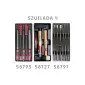 Tool Cabinet 7 Drawers 79 x 49 x 101 cm, 0.8 mm Steel, 211 Tools, Central Lock, Parking Brake, Proline
