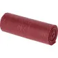 Sopsäckar 120L, LDPE, Röd, 10st per rulle, Proline