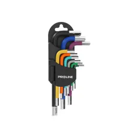HEX Key set 9 Pieces, 1.5-10 mm S2, Proline
