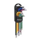 Long HEX Key set, 9 Pieces, 1.5-10 mm S2, Proline