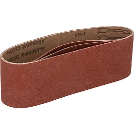 Abrasive Belts, 75 x 457 mm, 3 pcs, Grit 120, Proline