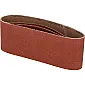 Abrasive Belts 100 x 610 mm, Grit 80, 3 pcs