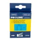Half Rounded Staples 12 mm, 7.6 x 1.2 mm, 1000pcs, Proline