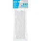 Buntband vita 2,5 x 200 mm, 100 st