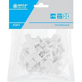 Tile Spacers 12.0 mm, 15 pcs, Mega