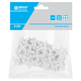 Tile Spacers Grip - 4.0 mm, 50Pcs