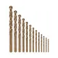 Metal Drill Bit set 13 Pieces, HSS Twist Drill - DIN338 (2-8 mm), Proline