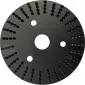 Platt raspskiva 125 mm, grova tänder