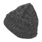 Acrylic Hat with Thinsulate Lining, Black Melange