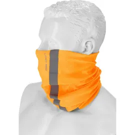 Multifunctional Scarf with Reflective Band, Orange, LahtiPro