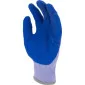 Gloves Latex Blue-Purple L210211P, 12 Pairs, 11 , CE, LAHTI