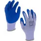 Gloves Latex Blue-Purple L210209P, Card, 9 , CE, LAHTI