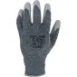 Gloves Latex Grey L210308 P, 12 Pairs, 8 , CE, LAHTI