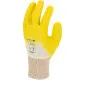 Gloves Nitryl Yell-White L220108 P, 8 , CE, LAHTI